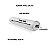 Bobina Papel Sulfite Para Plotter 910MMX100M 90G X2P - Imagem 2