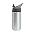 Garrafa Aluminio Squeeze Prata 600ml Sport Para Sublimação JKB (10010) - Imagem 1