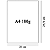 Papel Offset A4 180G Branco - 50 Folhas - Imagem 2