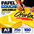 PAPEL COUCHE AMARELO 75G A3 - 100 FLS - Imagem 1