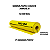 Bobina Papel Couche Amarelo Para Plotter 300MMX50M 75G X2P - Imagem 2