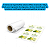 Bobina Papel Sulfite Adesivo (Offset Acetinado) A4 210MMX30M 145G 2P - Imagem 4