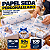 Papel Seda Personalizado 20X30X50G 100 Folhas - Imagem 3