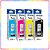 REFIL EPSON ORIGINAL T544 ECOTANK KIT 4 CORES - 65 ML - Imagem 1