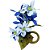 Box 16 Porta Guardanapo Ramo de Mini Orquídeas Céu Azul da Charlô - Imagem 2
