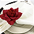Porta Guardanapo Botão de Rosa Colombiana (Vermelho) - 4 unidades - Imagem 1