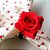 Porta Guardanapo Mini Botão de Rosa (Vermelho) - 4 unidades - Imagem 4