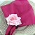 Porta Guardanapo Mini Botão de Rosa (rosa) - 4 unidades - Imagem 2