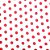 KIT 20 Capas Sousplat Poá Branco Vermelho 35cmx35cm - Imagem 2