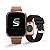 Relógio Seculus Smartwatch Quadrado Dourado - Imagem 1