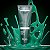 Glatten - Máscara Matizadora - Luminous Effect Green Efeito Pérola - 200ml - Imagem 2