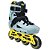 Patins Inline Freestyle Traxart Revolt Turbo Cinza e Amarelo - 80mm Abec-9 Cromo - Imagem 2