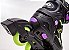 Patins HD Inline Sonic Youth Ajustável - 35 ao 38 - Green and Purple - Imagem 6