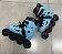 Patins Traxart Revolt azul 39/40 (semi-novo) - Imagem 1