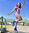 Traxart Patins Quad FOXXY Roxo - 58mm X 32mm ABEC-5 - Imagem 8