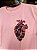 Camiseta Koncept inline - Heart / rosa - Imagem 1