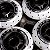 4 Rodas Tyres HD inline 80mm 85a - faísca / branca - Imagem 7
