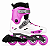 Patins Cosmo ID TT / Branco - com freio - Imagem 1