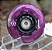 1 Roda LED Luminous 80mm 85A - ROXO GLITTER / PURPLE HAZE (Unidade) - Imagem 1