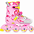 Patins Cosmo Candy Infantil Ajustável - Rosa - Imagem 1