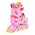 Patins Cosmo Candy Infantil Ajustável Rosa - Abec 5 / 26 ao 34 - Imagem 3