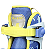 Patins Cosmo Candy Infantil Ajustável Azul - Abec 5 - Imagem 9