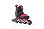 Patins Flying Eagle Infantil ajustável S9 - Black/Red Abec 7 - 25 AO 29 - Imagem 1