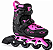 Patins FlyingEagle S9 DUAL DENSITY Kids - Ajustável / ROSA - 25 AO 29 - Imagem 2