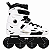 Patins FlyingEagle F6S Falcon PRO - Branco - Imagem 1