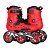 Patins Traxart HYPE VERMELHO - 110mm ABEC9 cromo (hibrida) - Imagem 2