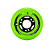 Rodas Micro Performance 76mm / 85a - VERDE (4 rodas) - Imagem 1