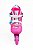 Patins Flying Eagle L6 - Rosa / com Led (26 ao 30) - Imagem 6
