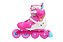Patins Flying Eagle L6 - Rosa / com Led (26 ao 30) - Imagem 5