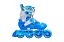 Patins Flying Eagle L6 - Azul / com Led (26 ao 40) - Imagem 2
