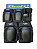 Kit de Proteção Flying Eagle Valiant Protectors - Preto - Imagem 6