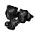 Kit de Proteção FlyingEagle V7 Junior — Preto - Imagem 1