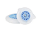 Roda Flying Eagle Ice Cream 80mm Blue / azul (4 unidades) - Imagem 1