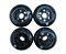 Rodas Flying Eagle X5 / 84mm 85a - preta (4 rodas) - Imagem 2