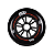 Roda Flying Eagle Speed SHR 125mm 88A / preta - 6 roads - Imagem 1