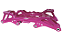 Traxart Base Júpiter para Patins Freestyle - 4 Rodas 80mm - Pink - Imagem 3