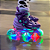 Patins Traxart Inf. X-light Roxo Roda Led - 29 AO 36 - Imagem 7