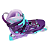Patins Traxart Inf. X-light Roxo Roda Led - 29 AO 36 - Imagem 8