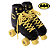 Patins Batman Quad - Bel Sports Clássico - (envio do RS) - Imagem 2