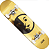 Skate Hondar Iniciante - Moonlight Dourado - (envio do RS) - Imagem 1