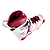 Traxart Patins Mesh Branco/pink - 80mm Abec-9 Cromo - Imagem 5