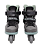 Patins Traxart Atomix Street - 59mm ABEC-9  / cinza e verde - Imagem 4