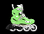 Patins Micro Skate CE Firefly Ajustável  - Amarelo - Rodas Led - 32 ao 38 - Imagem 3