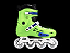 Patins Micro Skate MT4 Firefly - Amarelo / Rodas Led - Imagem 2