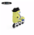 Patins Micro Skate MT4 Firefly - Amarelo / Rodas Led - Imagem 8