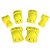 Kit de Proteção Micro Skate Shock Firefly - Amarelo (juvenil) - Imagem 2